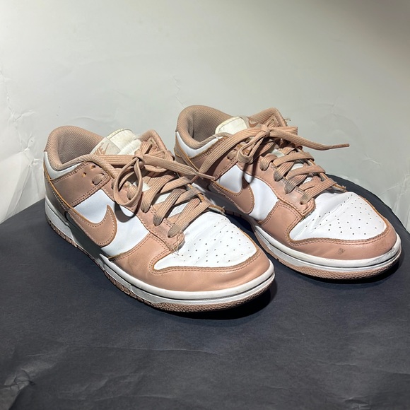 Nike Shoes - Nike dunk low pro rose whisper size 10